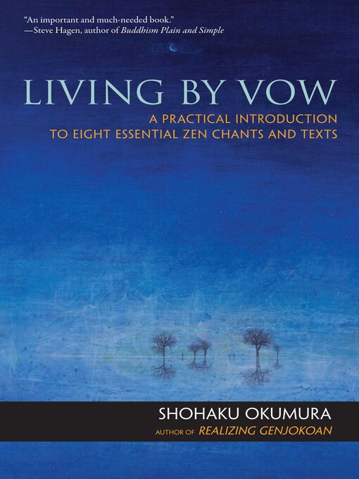 Title details for Living by Vow by Shohaku Okumura - Wait list